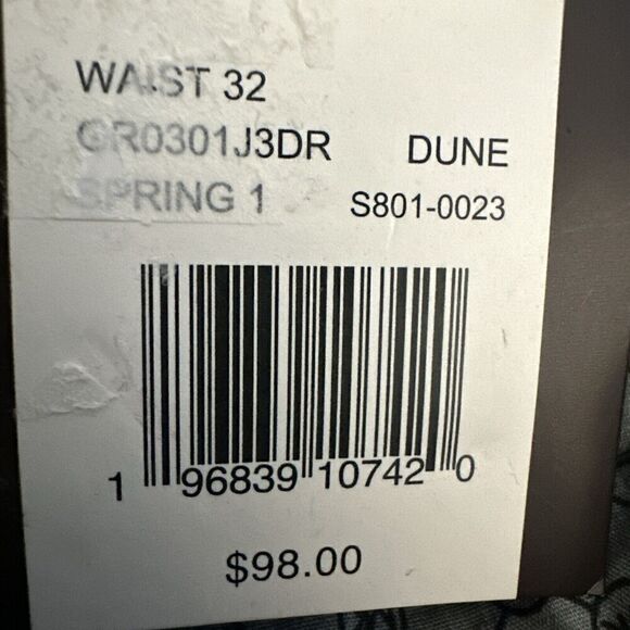 Michael Kors Mens Spring 1 Classic Fit Stretch Khaki Shorts Size 32 - Picture 5 of 5